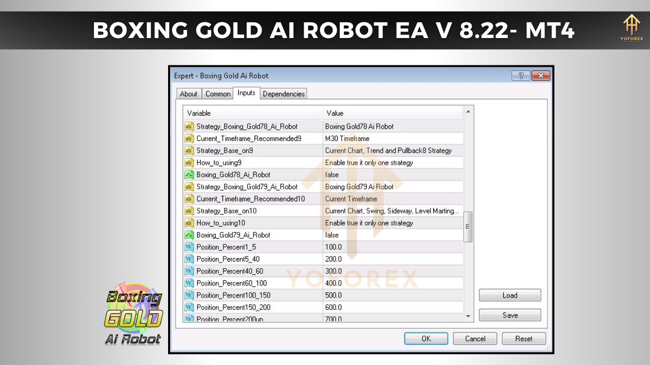 Boxing Gold AI Robot EA V 8.22